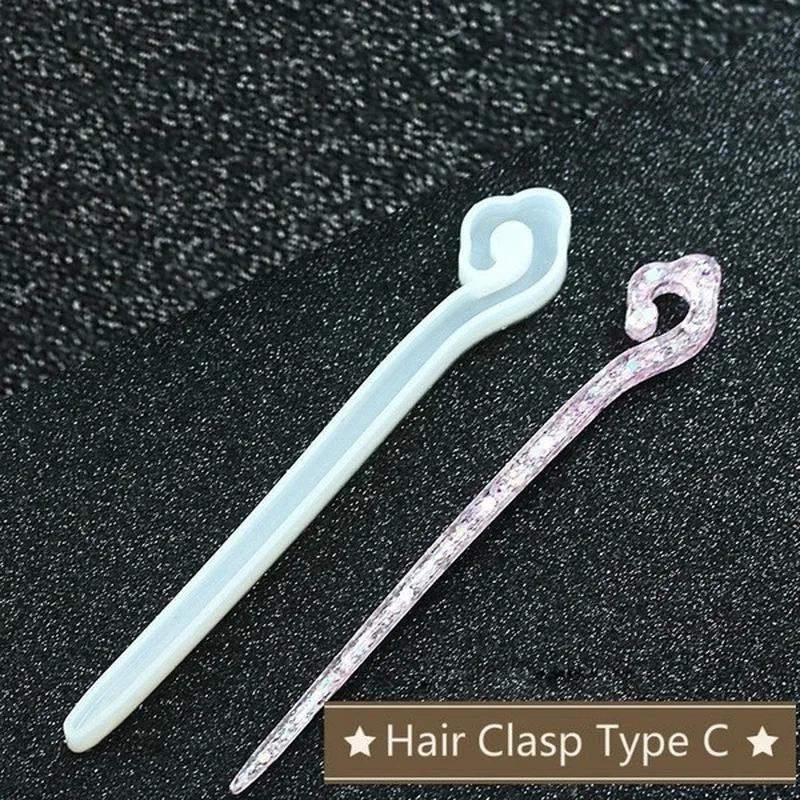 New Transparent Hairpin Silico - Jewelry Making For Adults ulasan dan harga