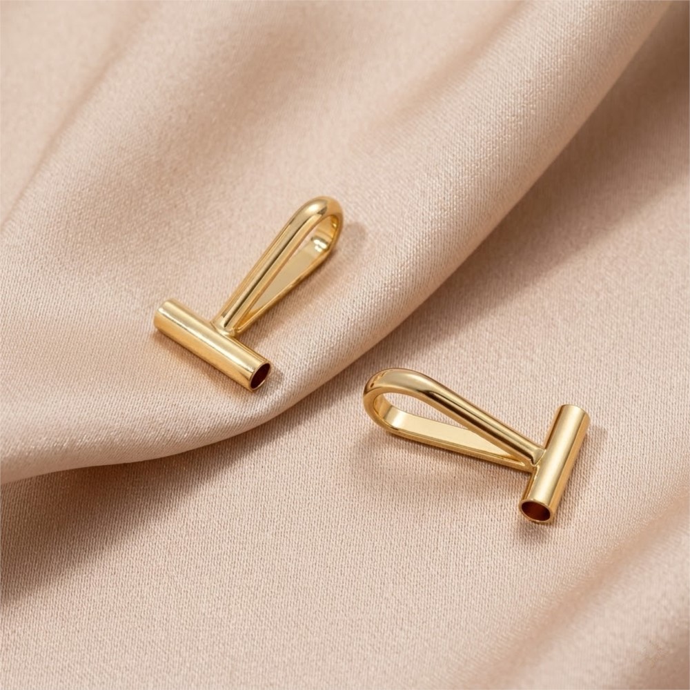 2pcs 14K Brass Vertical Pin to - Jewelry Making Designs ulasan dan harga