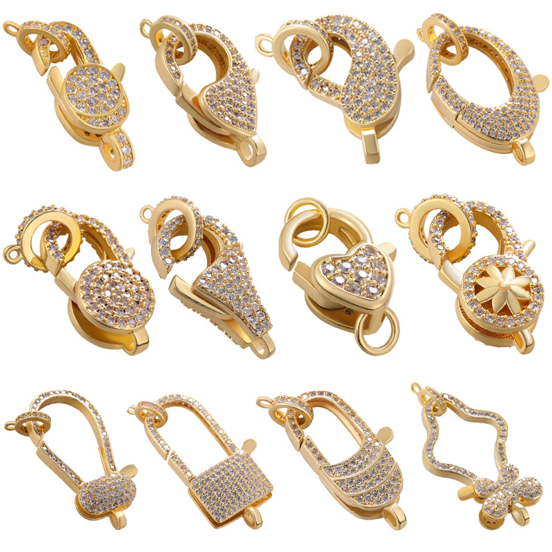 Juya 18K Real Gold Plated Acce - Jewelry Making Designs ulasan dan harga