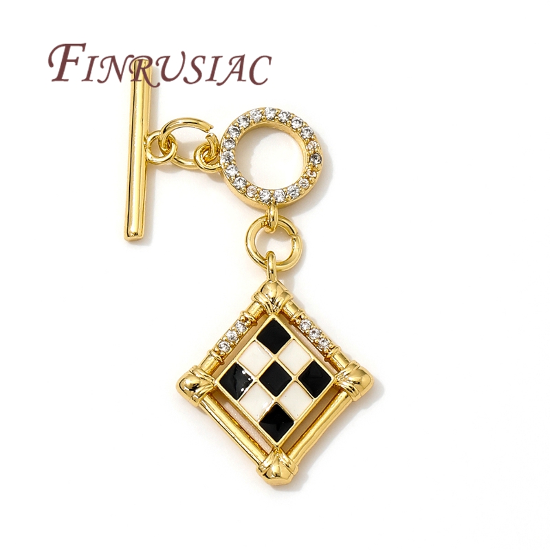 18K Gold Plated Toggle Clasps  - Toggle Clasp Gold ulasan dan harga