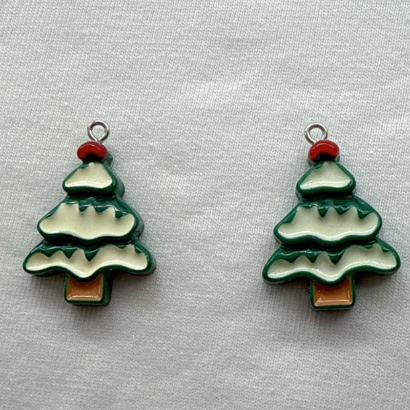 10pcs Christmas Cartoon Series - Jewelry Making Pendants ulasan dan harga