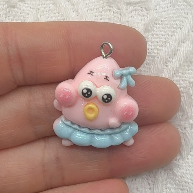 10pcs cartoon resin pendant, D - Jewelry Making Pendants ulasan dan harga