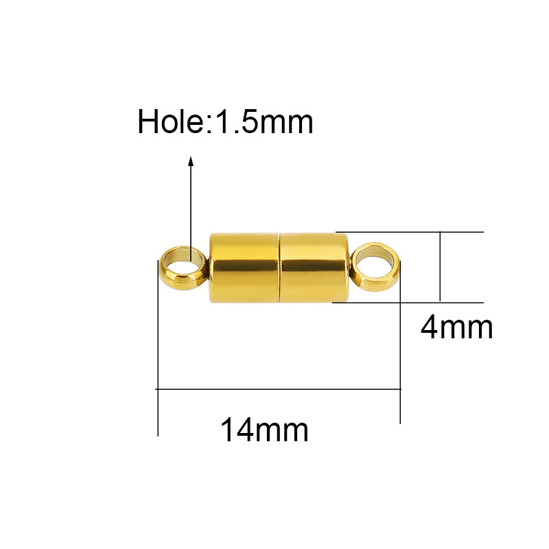 2pcs 14mm Stainless Steel Neck - Jewelry Making Brass ulasan dan harga