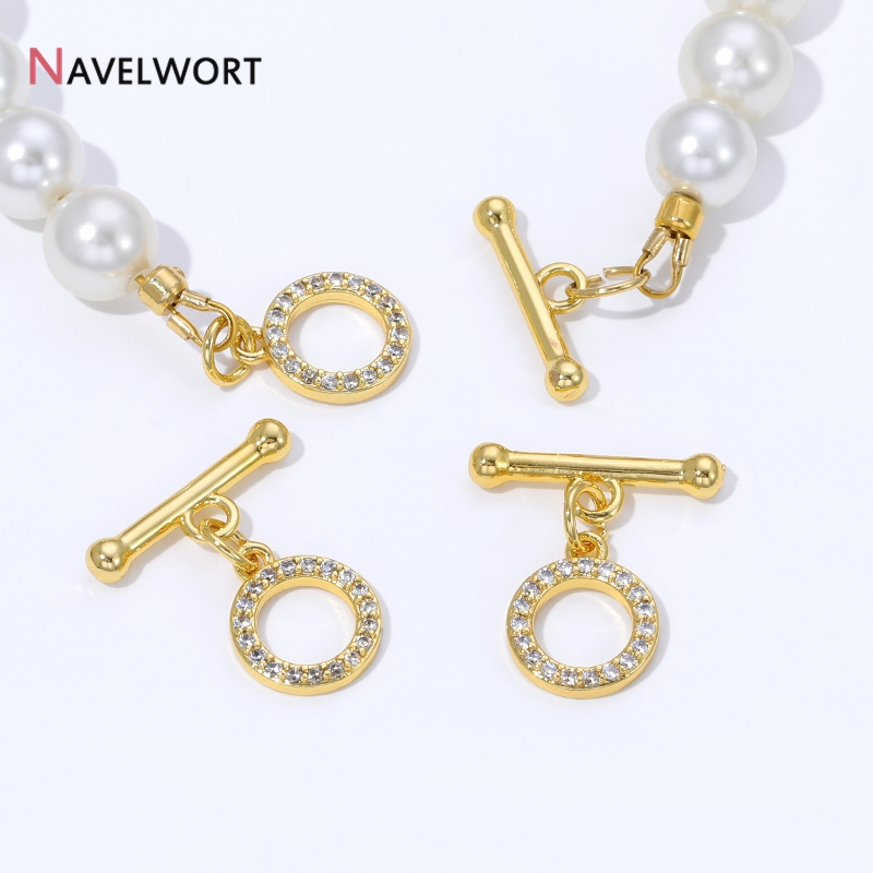 18K Gold Plated Brass Inlaid Z - Jewelry Making Designs ulasan dan harga