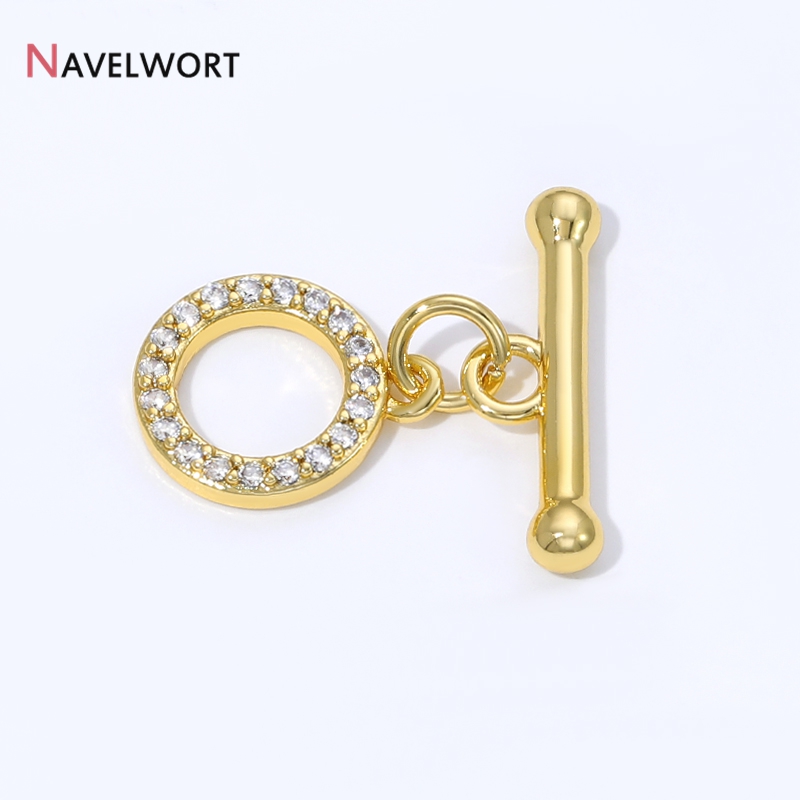 18K Gold Plated Brass Inlaid Z - Jewelry Making Designs ulasan dan harga