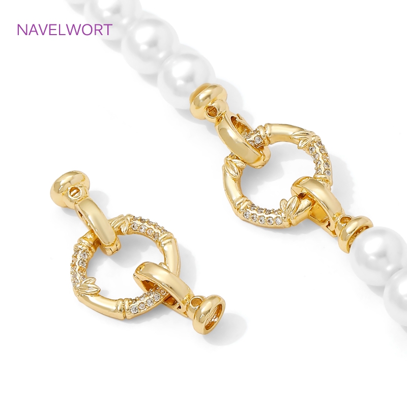 1/2Pcs 14K Gold Plated Pearl C - Jewelry Making Designs ulasan dan harga